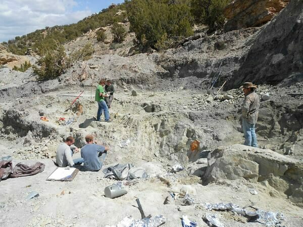 A view of operations at the Salt & Pepper quarry this spring.